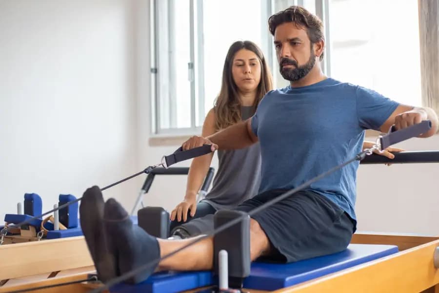 Post-hip replacement mobility exercises home-visit physiotherapy Bangalore — hip joint anatomy and Trendelenburg gait retraining protocol delivered by Pro Physiotherapy across JP Nagar, BTM Layout and Bannerghatta Road