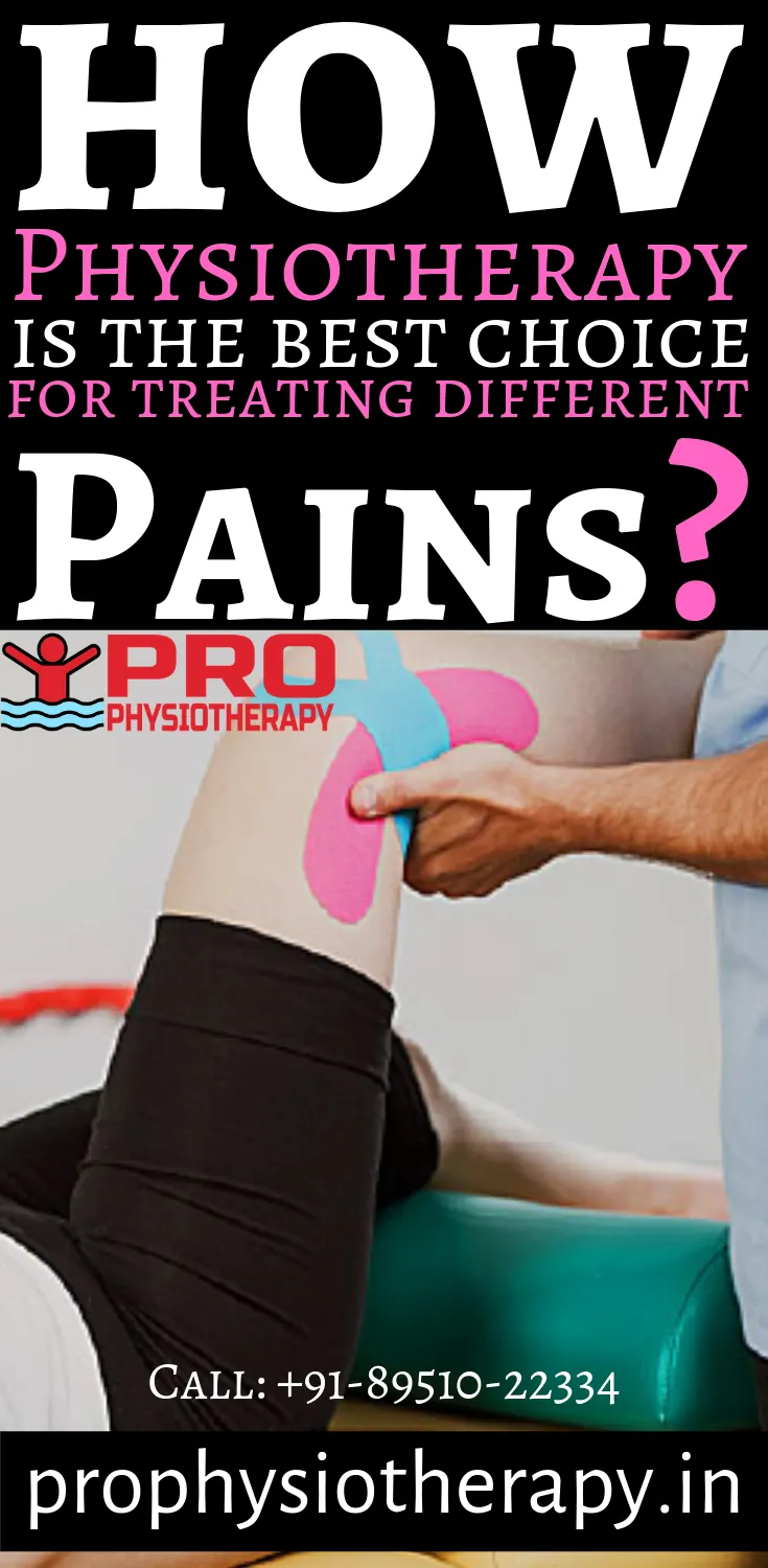 How Physiotherapy Treats Different Pains — Pro Physiotherapy JP Nagar Bengaluru How physiotherapy is the best choice for treating different pains — Pro Physiotherapy JP Nagar 8th Phase Bangalore, kinesiology taping for knee pain, back pain, sports injury, neck pain and joint pain relief by Dr J Mazumdar MPT, call 89510 22334 for a home-visit or clinic session